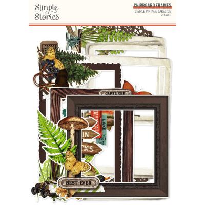 Simple Stories Lakeside Die Cuts - Chipboard Frames