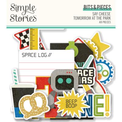 Simple Stories Say Cheese Tomorrow At The Park Die Cuts - Bits & Pieces