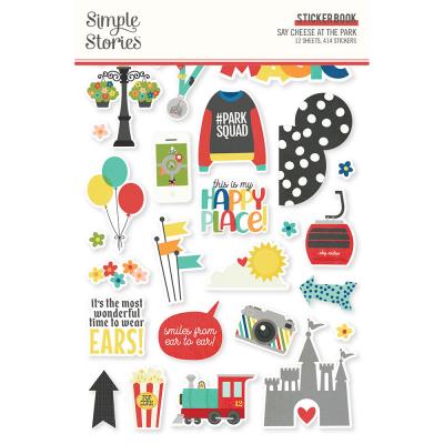 Simple Stories Say Cheese At The Park Sticker - Sticker Book