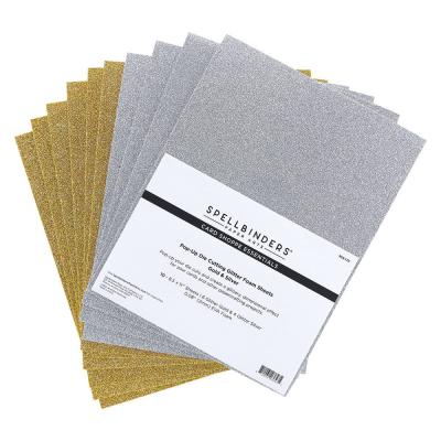 Spellbinders - Pop-Up Glitter Foam Sheets
