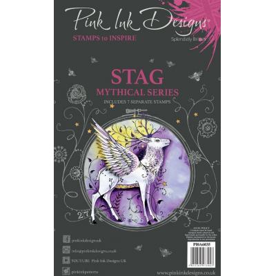 Creative Expressions Pink Ink Designs Clear Stamps - Stag