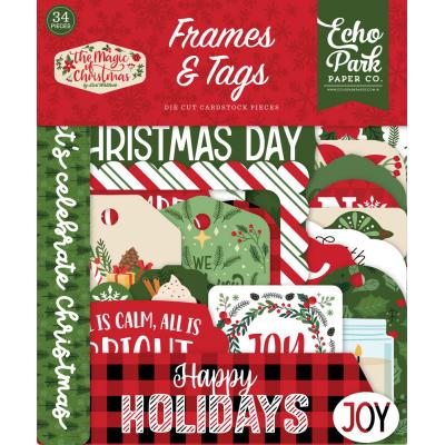 Echo Park The Magic Of Christmas Die Cuts - Frames & Tags