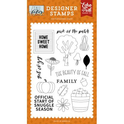 Echo Park Fall Fever Clear Stamps - Pick Of The Patch