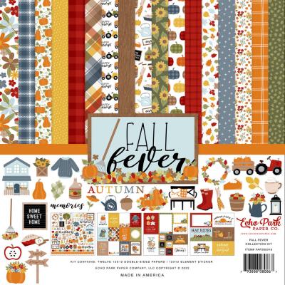 Echo Park Fall Fever Designpapiere - Collection Kit