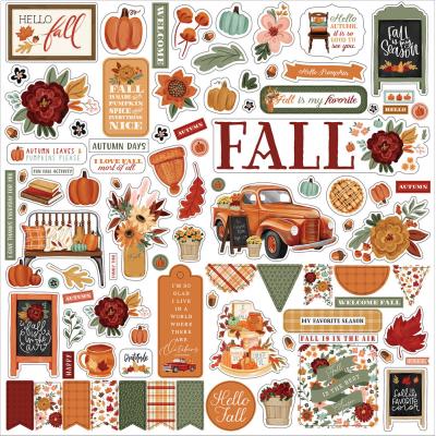 Carta Bella Welcome Fall Sticker - Element Sticker