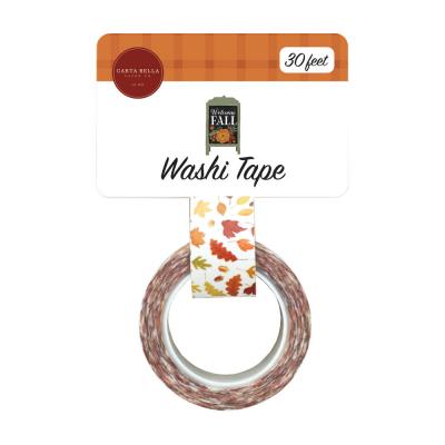 Carta Bella Welcome Fall Washi Tape - Leaf Pile