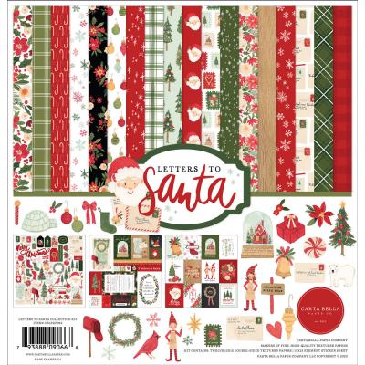 Carta Bella Letters To Santa Designpapiere - Collection Kit