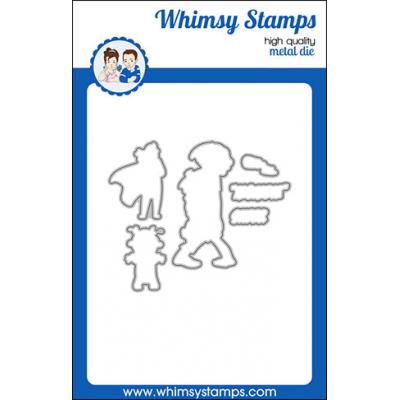 Whimsy Stamps Deb Davis and Denise Lynn Outlines Die - Mombie