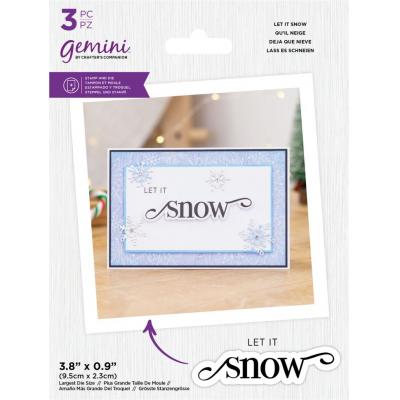 Gemini Stamp & Die - Let It Snow