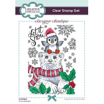 Creative Expressions Designer Boutique Clear Stamps - Snow Buddies