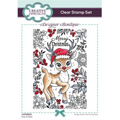 Creative Expressions Designer Boutique Clear Stamps - Doe A Deer
