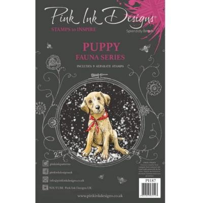 Creative Expressions Pink Ink Designs Clear Stamps - Puppy