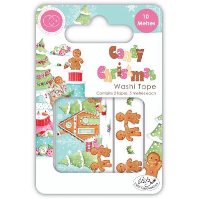 Craft Consortium Candy Christmas Klebeband - Washi Tape