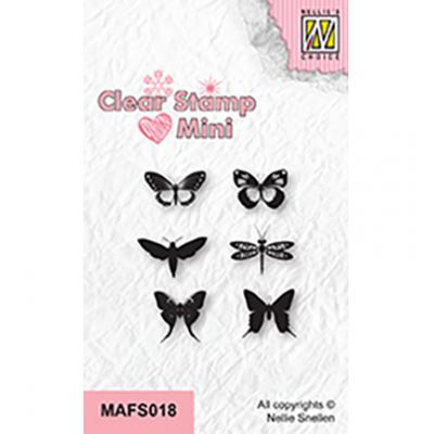 Nellie's Choice Clear Stamps - Butterflies