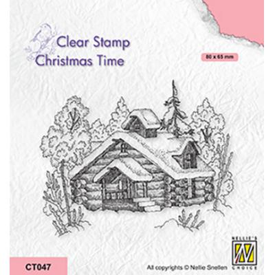 Nellie's Choice Clear Stamp - Winter Scene