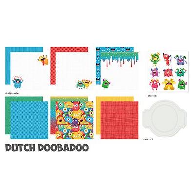 Dutch DooBaDoo Designpapiere - Monster House