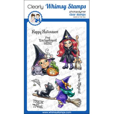 Whimsy Stamps Crissy Armstrong Clear Stamps - Halloween Magic