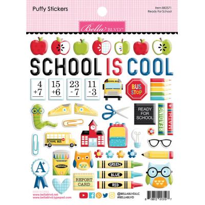 Bella Blvd School Is Cool Sticker - Ready For School