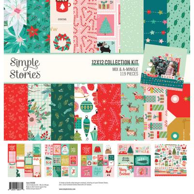 Simple Stories Mix & A-Mingle Designpapiere - Collection Kit
