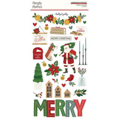 Simple Stories Hearth & Holiday Sticker - Chipboard Stickers