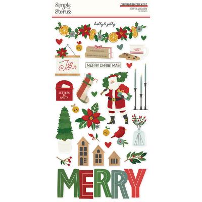 Simple Stories Hearth & Holiday Sticker - Chipboard Stickers