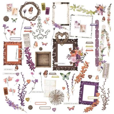 49 And Market ARToptions Plum Grove Die Cuts - Laser Cut Outs Elements
