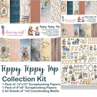 Dress My Craft Tippy Tippy Tap Designpapiere - Collection Kit