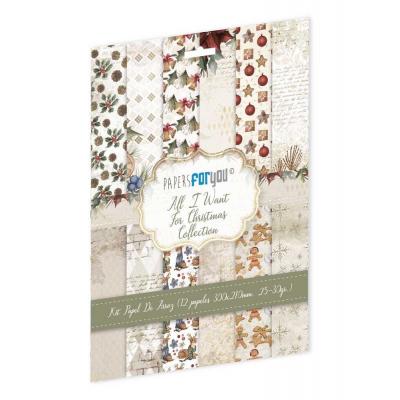 Papers For You All I Want For Christmas Spezialpapiere - Rice Paper Kit
