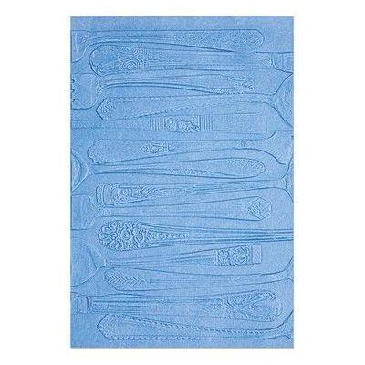 Sizzix by Eileen Hull 3-D Textured Impressions Embossing Folder - Silverware