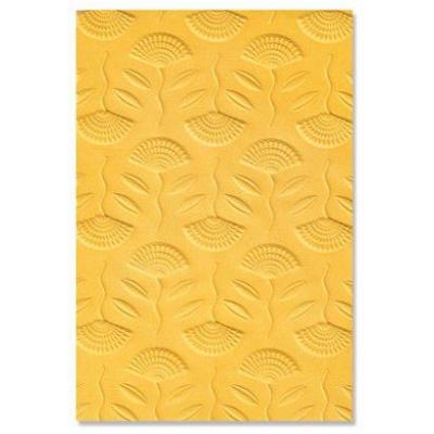 Sizzix by Kath Breen 3-D Textured Impressions Embossing Folder - Quirky Florals