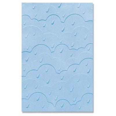 Sizzix by Olivia Rose Textured Impressions Embossing Folder - Rain Clouds
