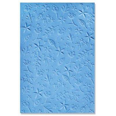 Sizzix by Olivia Rose Textured Impressions Embossing Folder - Drifting Leaves