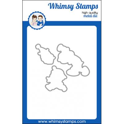 Whimsy Stamps Deb Davis and Denise Lynn Outlines Die - Boing!