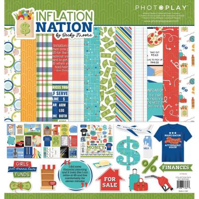 PhotoPlay Inflation Nation Designpapiere - Collection Pack