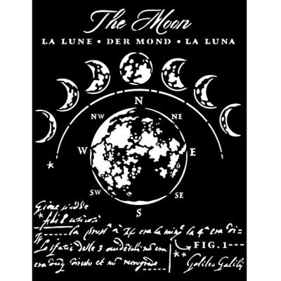Stamperia Cosmos Infinity Stencil - The Moon