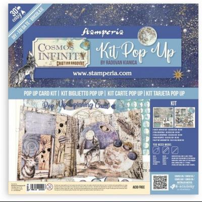 Stamperia Cosmos Infinity Scrapbookingset - Pop Up Kit