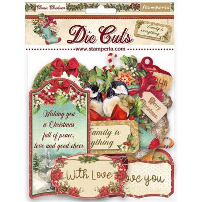 Stamperia Classic Christmas Die Cuts - Die Cuts