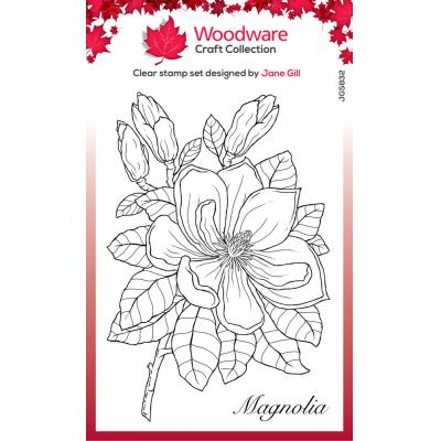 Creative Expressions Woodware Clear Stamps - Magnolia