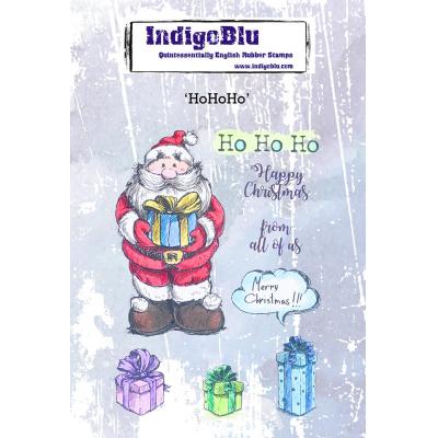 IndigoBlu Rubber Stamps - HoHoHo