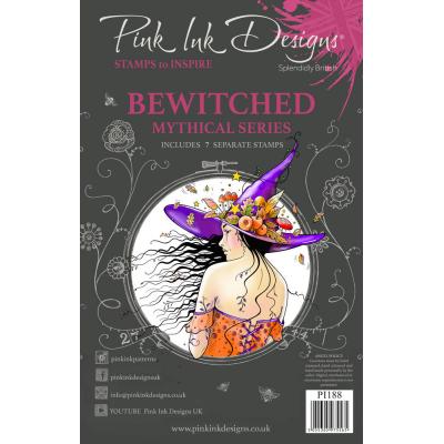 Creative Expressions Pink Ink Designs Clear Stamps - Bewitched
