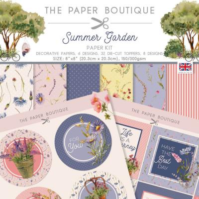 The Paper Boutique Summer Garden Designpapiere - Paper Kit