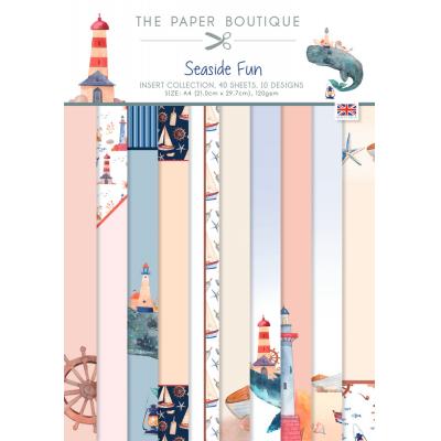 The Paper Boutique Seaside Fun Designpapiere - Insert Collection