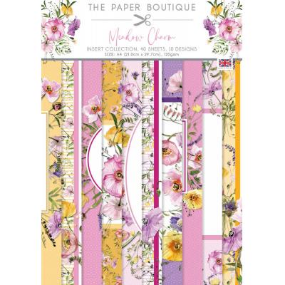 The Paper Boutique Meadow Charm Designpapiere - Insert Collection