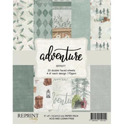 Reprint Adventure Designpapiere - Paper Pack
