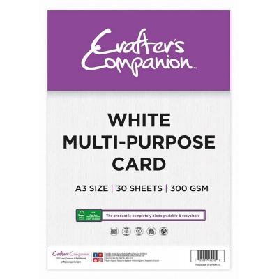 Crafter's Companion Spezialpapier - White Multi-Purpose Card