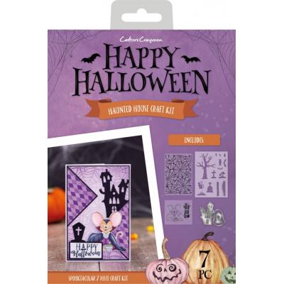 Crafter's Companion Happy Halloween Craft Kit - Haunted House