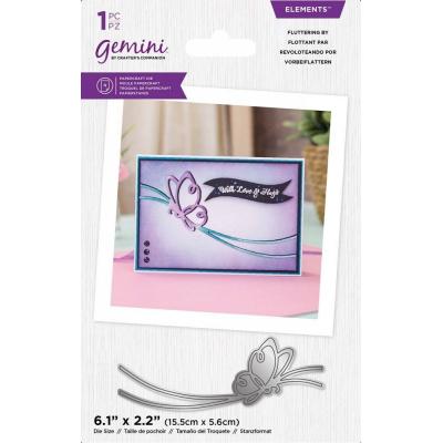 Crafter's Companion Decorative Swash Border Elements Die - Fluttering By