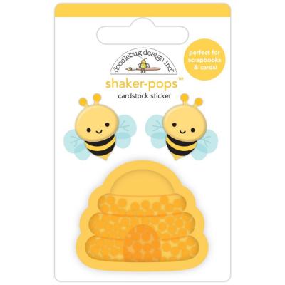 Doodlebug Farmers Market Doodle-Pops Sticker - Beehive