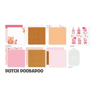 Dutch DooBaDoo Scrapbooking Set - Haus der Süßigkeiten