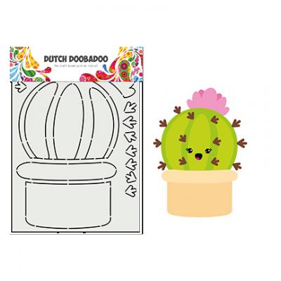 Dutch DooBaDoo Dutch Card Art -  Built up Cactus I